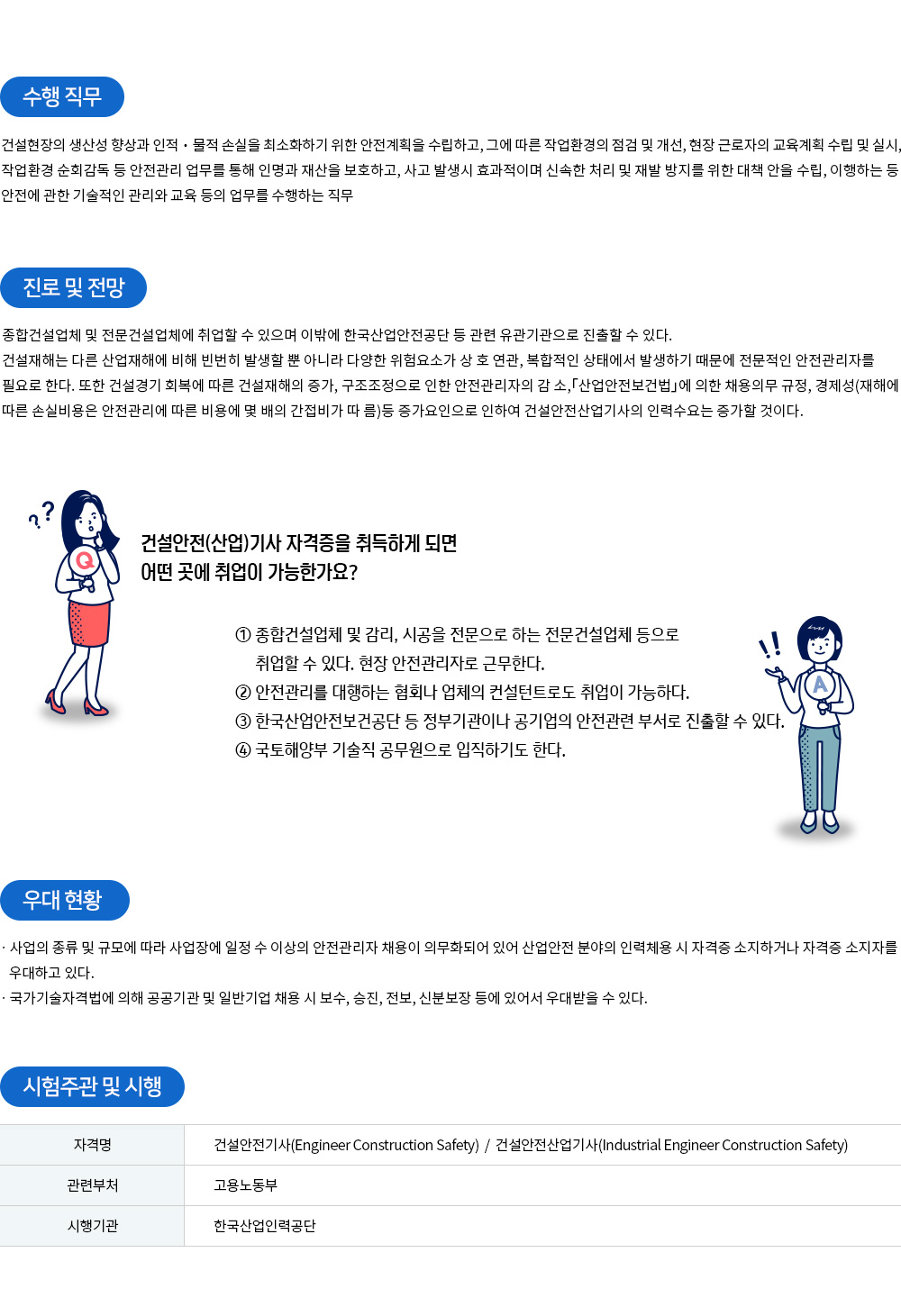 건설안전(산업)기사 개요