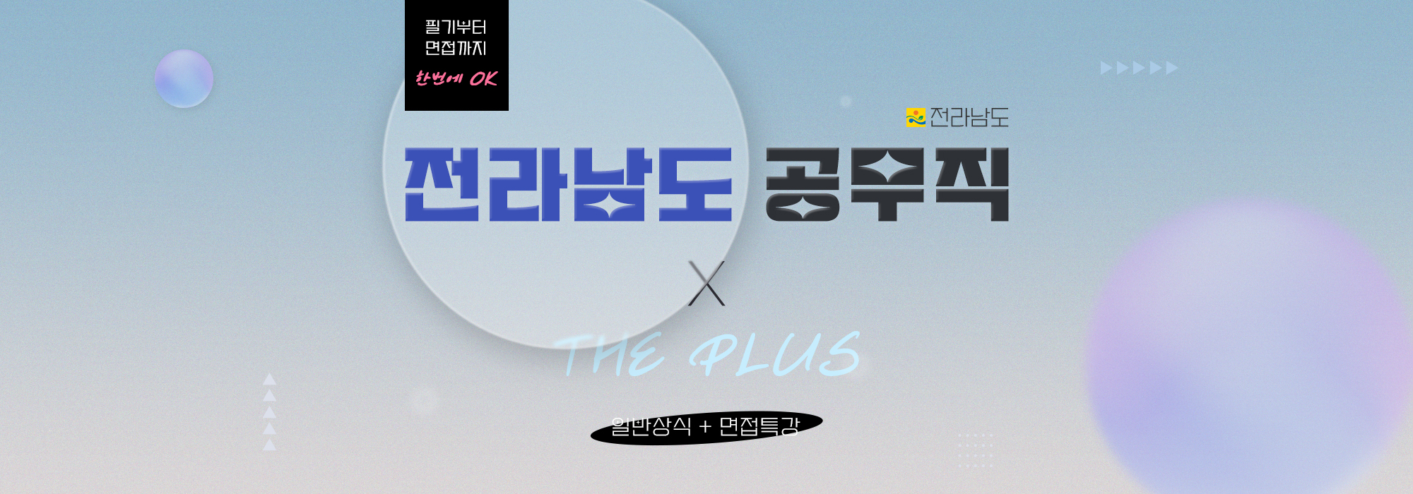 the plus 전라남도 공무직 / 일반상식 + 면접특강